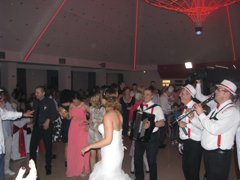 Vencanje Marine i Nemanje restoran Nera bend za svadbe duge noci